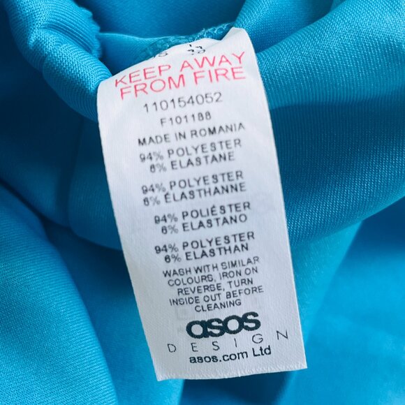 Asos Blue Pants 10 - Picture 6 of 6